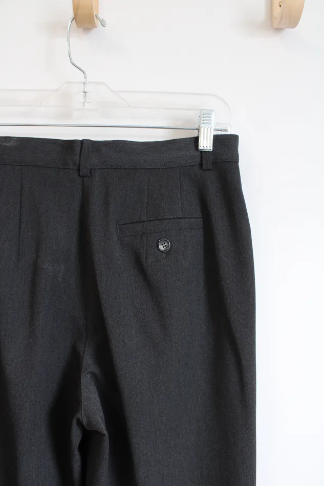 Talbots Earrings Talbots Vintage Dark Gray Stretch Trouser Pants 8