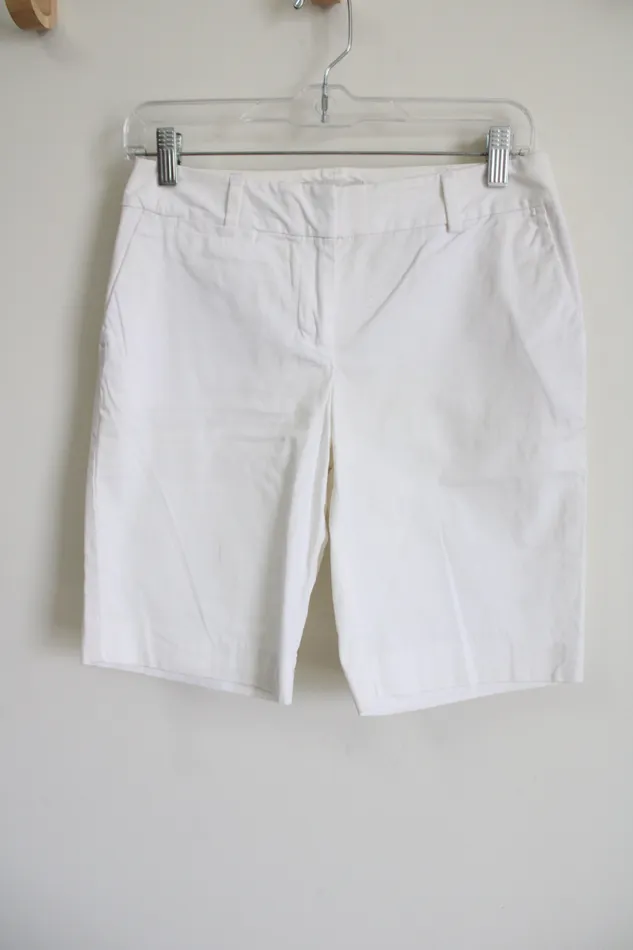 Talbots Rings Talbots White Chino Shorts 2 Petite