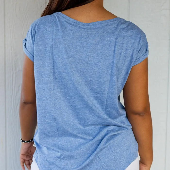 TANKSTREAM Necklaces Pacific Creations Laie Hawaii Palm Blend Ladies Tee Shirt Ocean Marle