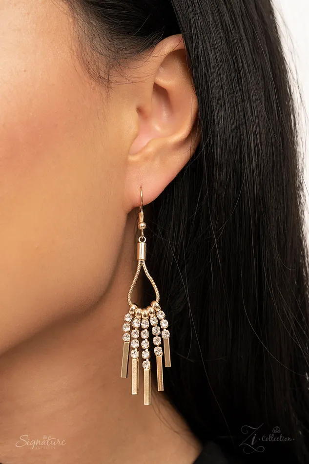 The Amber Paparazzi Accessories Earrings