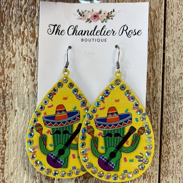 The Chandelier Rose Boutique Rings FIESTA CACTUS KING YELLOW