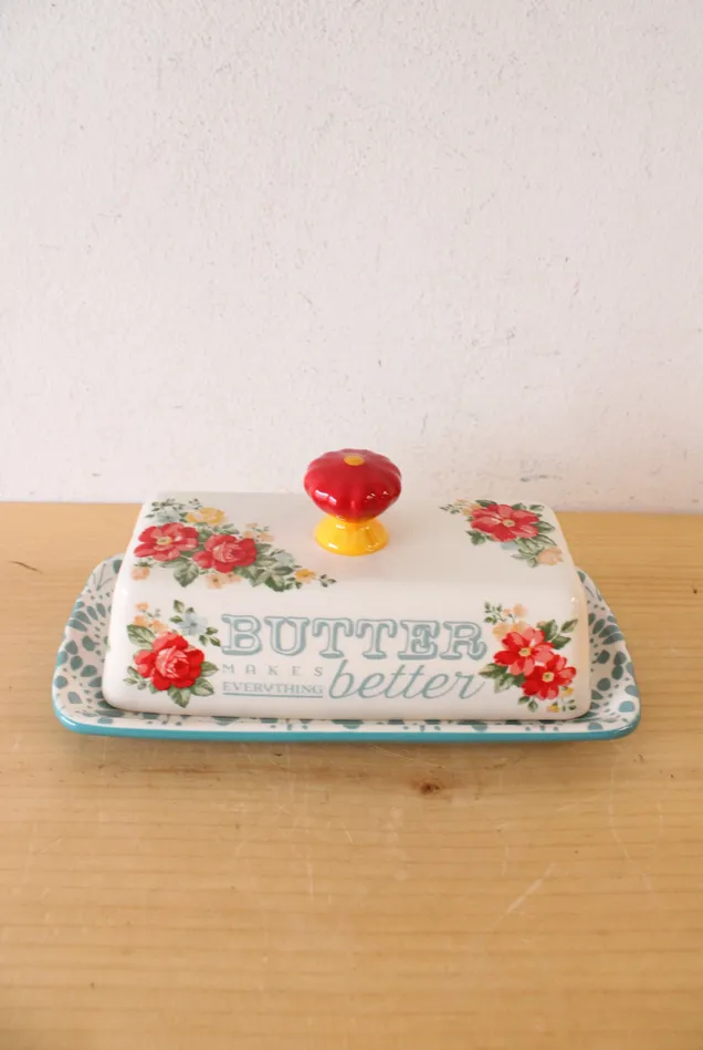 The Pioneer Woman Turquoise Floral Butter Dish The Pioneer Woman Rings The Pioneer Woman Turquoise Floral Butter Dish The Pioneer Woman Rings