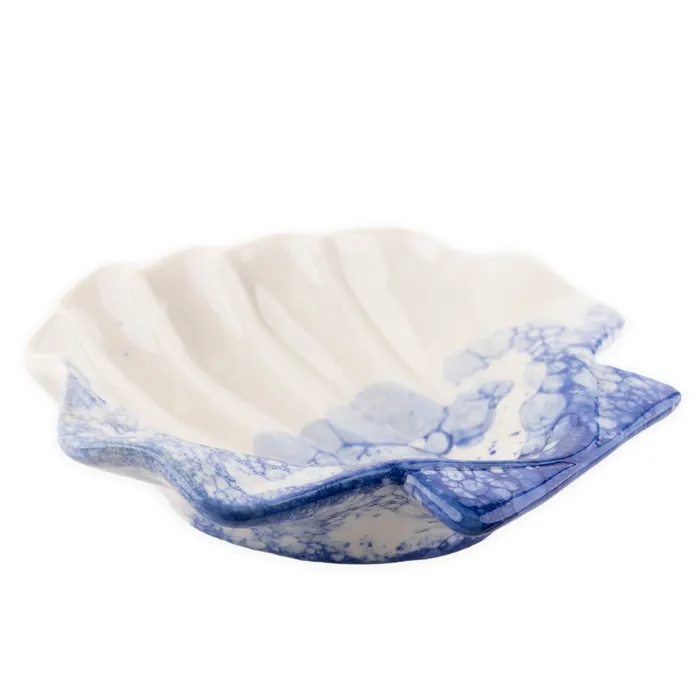 THEBEACHCOMBER Earrings Beachcombers Ceramic Scallop Shell Dish Medium Size
