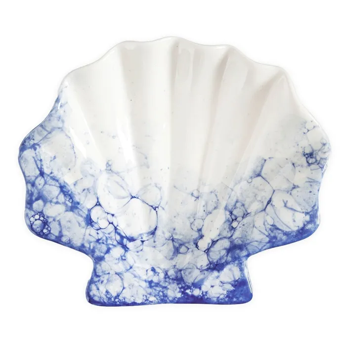 THEBEACHCOMBER Earrings Beachcombers Ceramic Scallop Shell Dish Medium Size