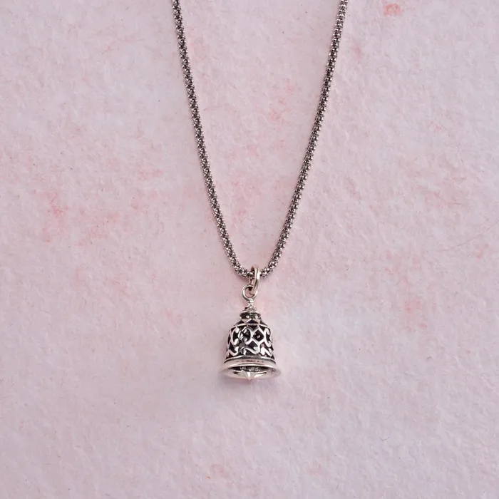 Tiger Mountain Mindfulness Bell Necklace Necklaces