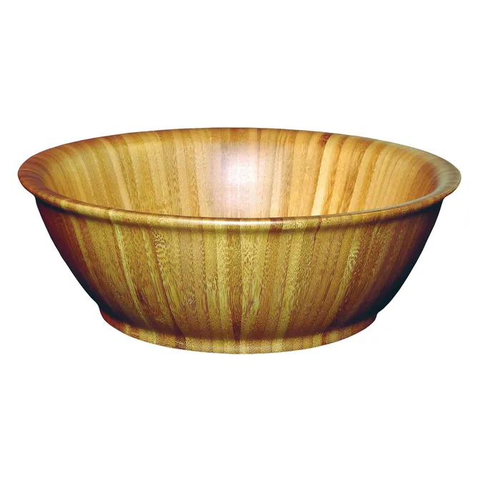 TOTALLYBAMBOO Bowl Flared Salad 12 Bamboo Earrings