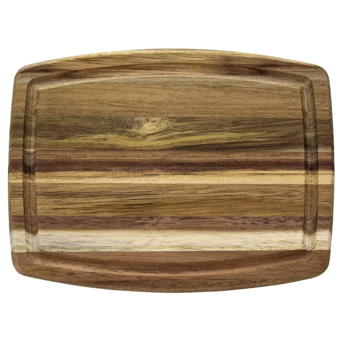 TOTALLYBAMBOO Earrings Totally Bamboo Acacia CuttingServing Board 8x6