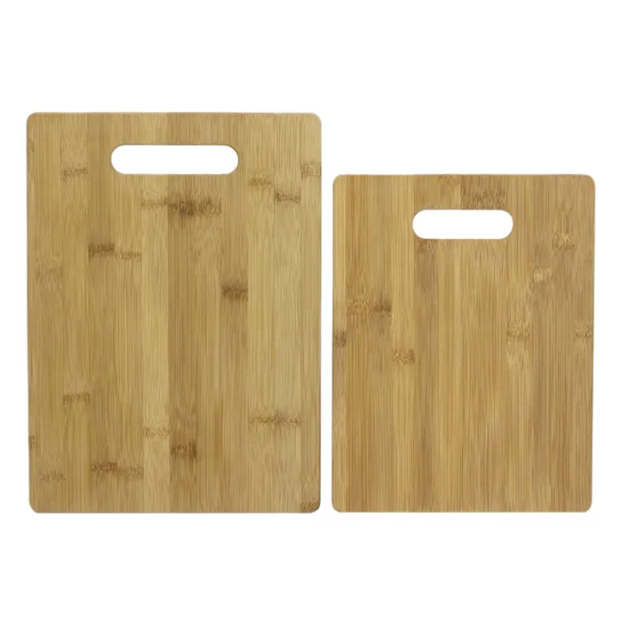 TOTALLYBAMBOO Totally Bamboo 2Piece Cutting Board Set Earrings