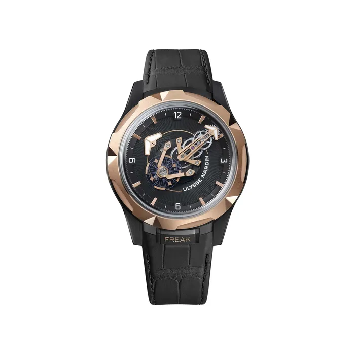 Ulysse Nardin Freak One 44mm Titanium Watch Ulysse Nardin Earrings