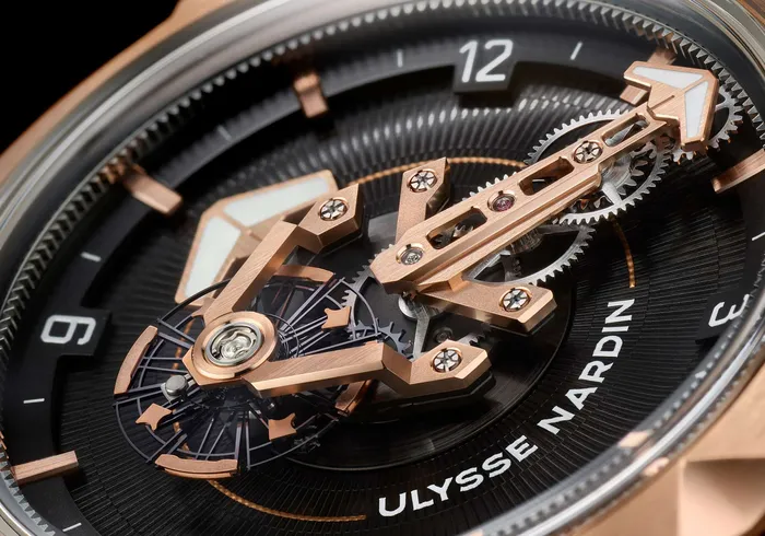 Ulysse Nardin Freak One 44mm Titanium Watch Ulysse Nardin Earrings