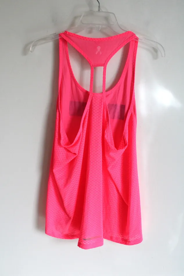 Under Armour Earrings Under Armour Neon Pink Logo Tank L