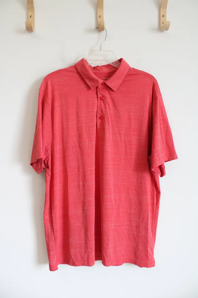 Under Armour Red Polo Shirt XL Under Armour Earrings