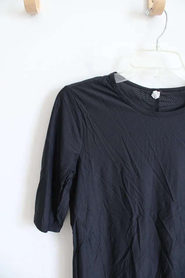 Under Armour Under Armour Fitted Black Athletic Shirt M Rings