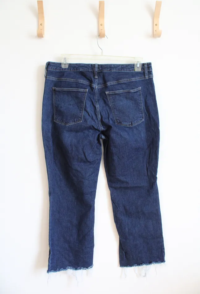 Universal Thread Earrings Universal Thread Ankle Bootcut Dark Wash Jeans 1633
