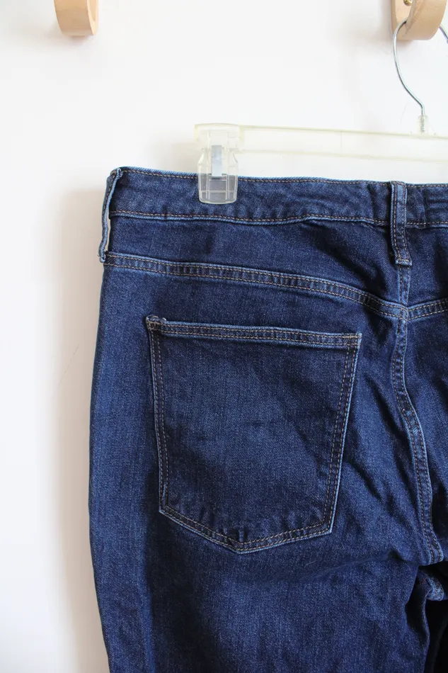 Universal Thread Earrings Universal Thread Ankle Bootcut Dark Wash Jeans 1633