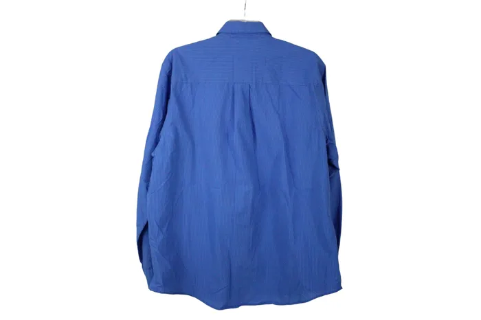 Van Heusen Rings Van Heusen Classic Fit Blue Pinstripe Shirt L