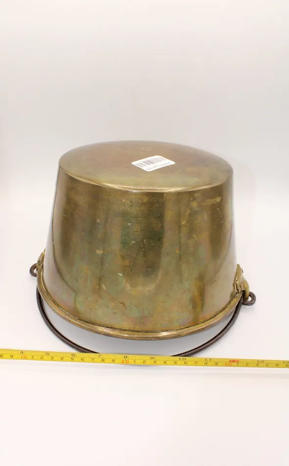 Vintage Gold PotBucket with Curved Bottom Jubilee Thrift Earrings