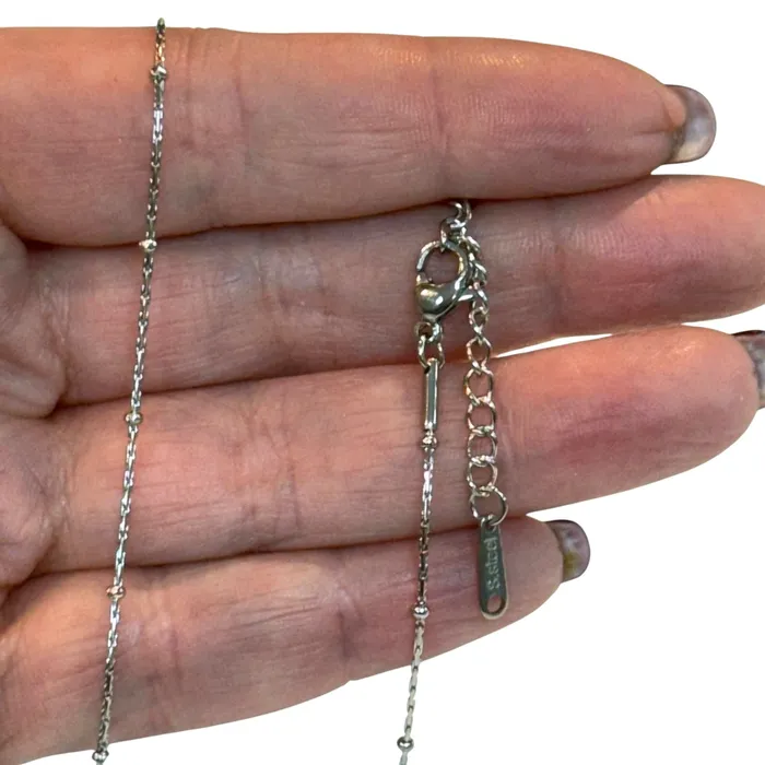 Waterproof Stainless Steel Cobra Chain With Balls Necklace Ready Cobra Chain Necklace Peppy Beads Necklaces Waterproof Stainless Steel Cobra Chain With Balls Necklace Ready Cobra Chain Necklace Peppy Beads Necklaces