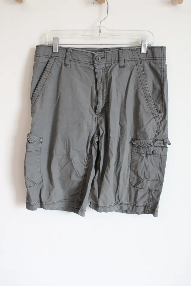 Wear First Earrings Wear First Gray Cargo Shorts 34