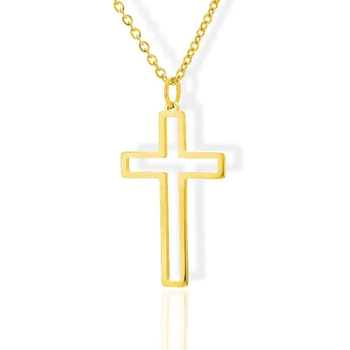 Womens Christian Necklace br Hollowed Lords Guidance Necklaces