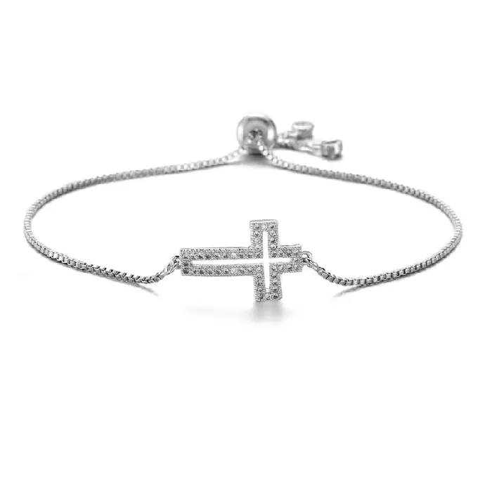 Womens Cross Bracelet br Believe Lords Guidance Bracelets