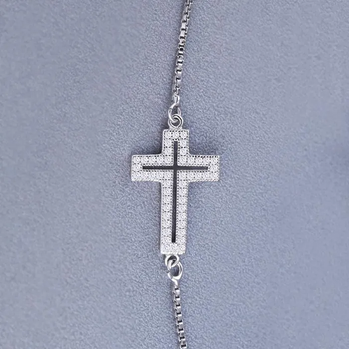 Womens Cross Bracelet br Believe Lords Guidance Bracelets