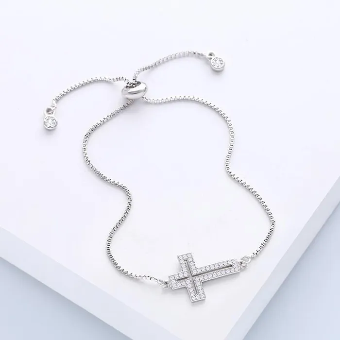 Womens Cross Bracelet br Believe Lords Guidance Bracelets