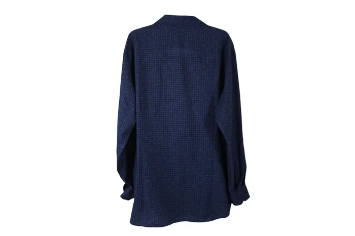WRK 4 Way Stretch Blue Dress Shirt 18 WRK Rings