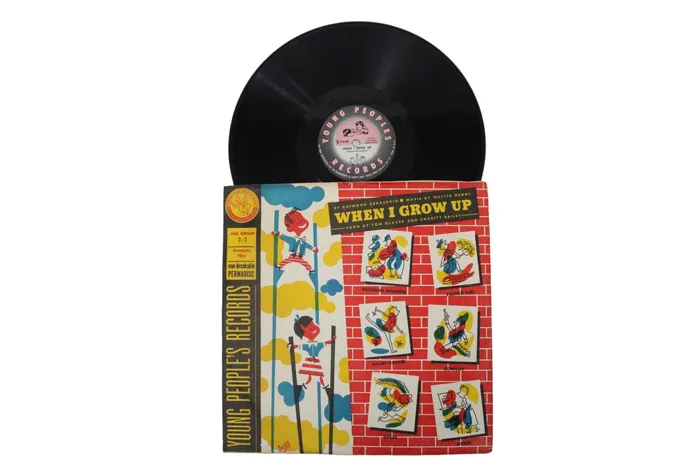 Young Peoples Records When I Grow Up Record Jubilee Thrift Earrings